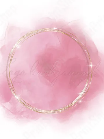 Blush pink Logo Background Png, Watercolor pink logo design, Blush pink and gold logo design Blush pink logo png, Gold frame logo png $2.85