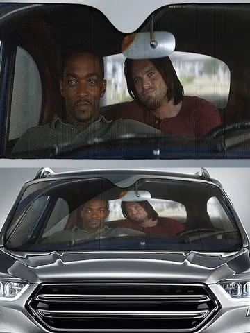 Falcon and Winter Soldier Car SunShade $39.97