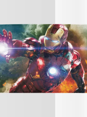 Iron Man Blanket Lightweight Soft Microfiber Fleece $54.00