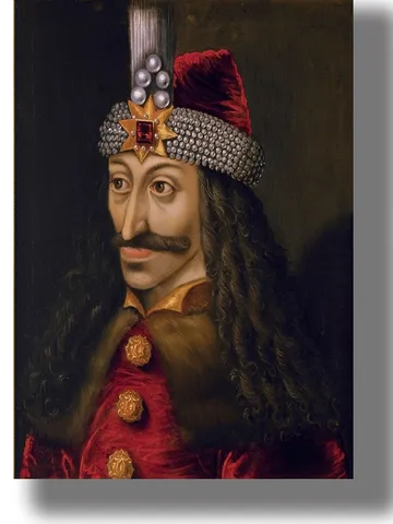 Portrait of Vlad the Impaler Dracula, The Prince of Wallachia. $21.00