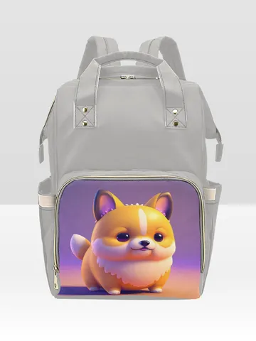 Cute Dog Kawaii Diaper Bag Backpack $83.00