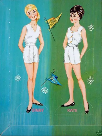 Paper Doll School Pals Digital Download PDF $1.50