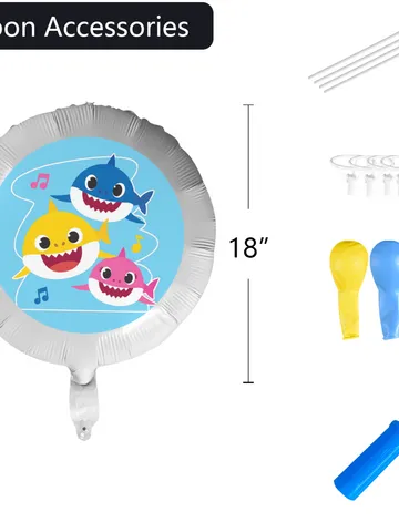Baby Shark Foil Balloon $24.00
