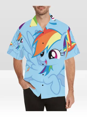 Rainbow Dash Hawaiian Shirt $60.00