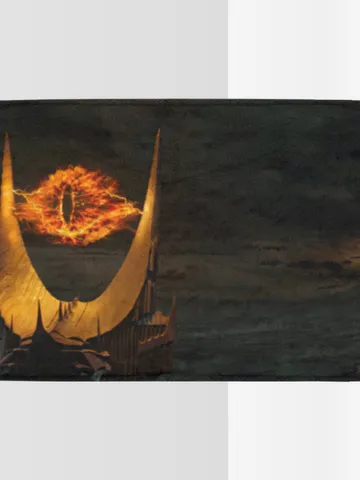 Eye of Sauron Lord of the Rings Blanket Lightweight Soft Microfiber Fleece $54.00