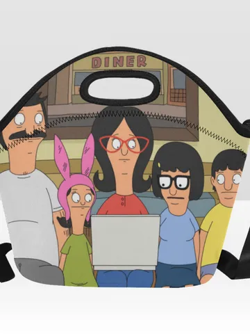 Bob's Burgers Neoprene Lunch Bag, Lunch Box $36.00