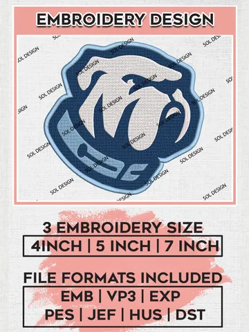 The Citadel Bulldogs Embroidery Designs, NCAA Logo Machine Embroidery Files, NCAA The Citadel Bulldogs Logo, NCAA Embroidery Designs, Machine Embroidery Designs, Digital Download $6.99