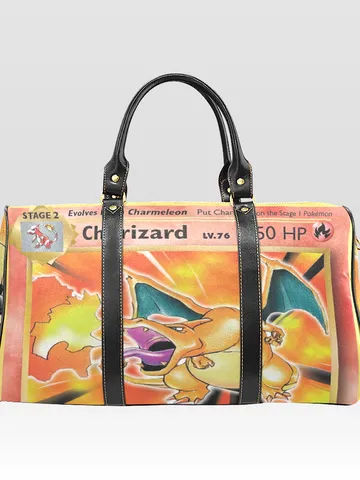 Charizard Card Travel Bag, Duffel Bag $72.00