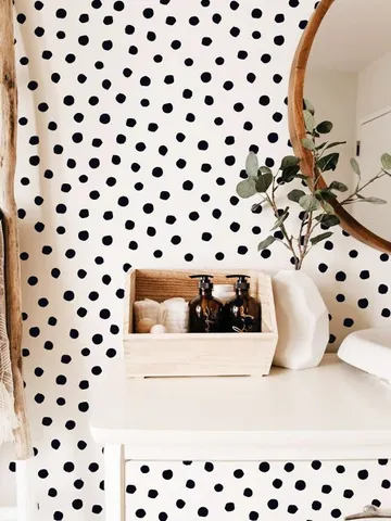 Polka Dot Wall Decals - Irregular Dot , Nursery Decals, Confetti Decals, Modern Wall Decals, Modern Decor, Vinyl Wall Decals polka dot 4 $23.99