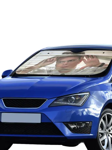 Office Dwight Blinds Car SunShade $39.97