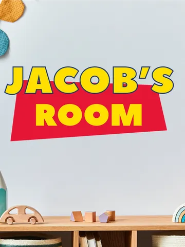 Personalized Toy Story Wall Decal Custom name Sticker Playroom Decor Gift z3304 $27.99