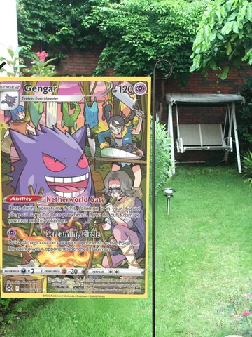 Gengar Lost Origin Card Garden Flag (Two Sides Printing, without Flagpole) $24.97