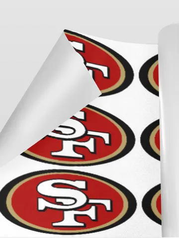 San Francisco 49ers Gift Wrapping Paper 58"x 23" (1 Roll) $24.97