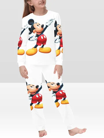 Mickey Mouse Kids Girls Pajamas Set, PJ Set pajama loungewear sleepwear $72.00