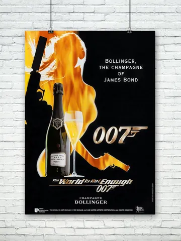 Alcoholic drinks vintage poster $4.00