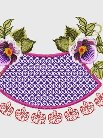 Hemstitch Set - 2 Designs Embroidery Design $12.00