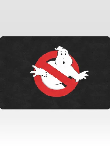 Ghostbusters Doormat, Welcome Mat $48.00
