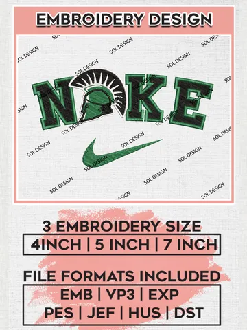 Nike South Carolina Upstate Spartans Machine Embroidery Design, NCAA South Carolina Upstate Spartans Embroidery Design Design files, NCAA Embroidery Designs, NCAA Machine Embroidery Designs, Digital Download