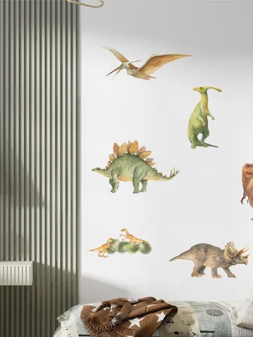 Dinosaurs Wall Decal Kids Stickers ek8 $27.99