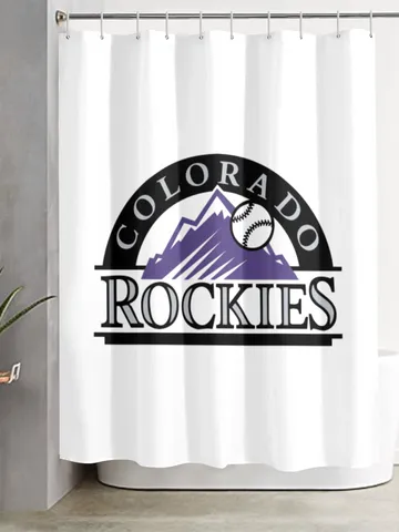 Colorado Rockies Shower Curtain $48.00