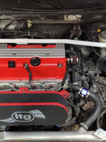 RTH Front Strut Tower Bar for K swap Honda Civic Ef CR-X 4gen 88-91 Cusco Mugen $190.00