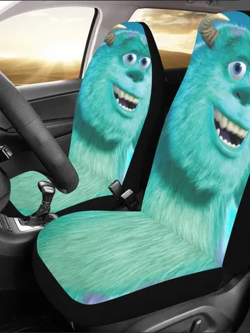 Monsters Inc Car Seat Covers Set of 2 Universal Size $69.97