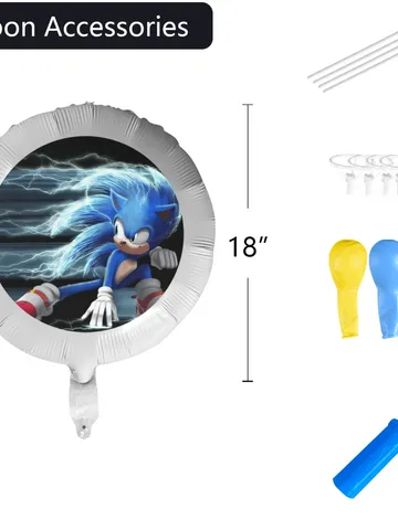 Sonic Foil Balloon $24.00
