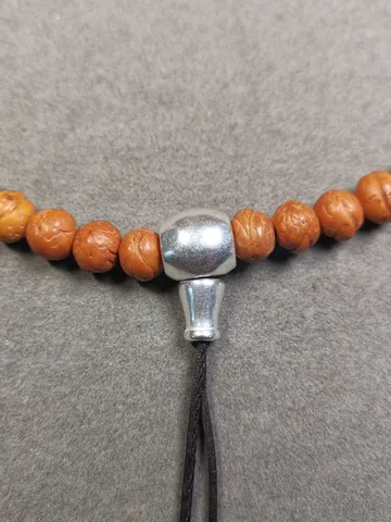 Gandhanra Tibetan Guru Bead,T-drilled 3-Hole Prayer Bead,Mala Bead,Connector Bead for Buddhist Bead Accessories $15.99