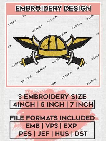 NCAA Northern Kentucky Norse Mascot Logo Embroidery Designs, NCAA Logo Machine Embroidery Files, NCAA Northern Kentucky Norse Logo, NCAA Embroidery Designs, Machine Embroidery Designs, Digital Download $6.99