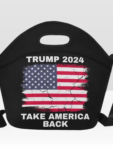 Trump 2024 Take America Back Neoprene Lunch Bag $36.00