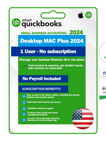 QuickBooks Desktop Mac 2024 – Lifetime Use