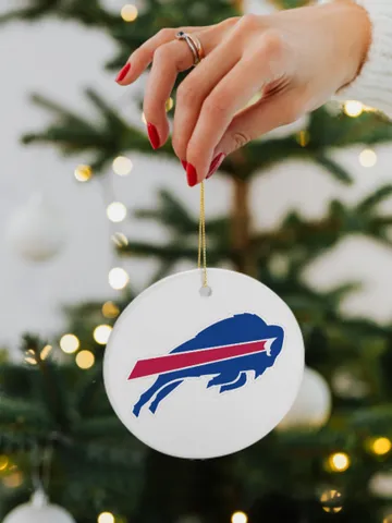 Buffalo Bills Christmas Ornament