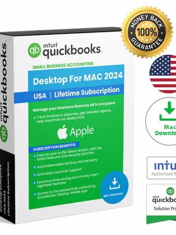 QuickBooks Desktop Mac 2024 Lifetime Activation No Subscription