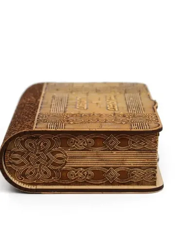 Wooden gift money box bill holder $75.00