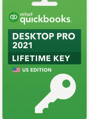Quickbooks Desktop Pro 2021 Lifetime key US Edition 3 User