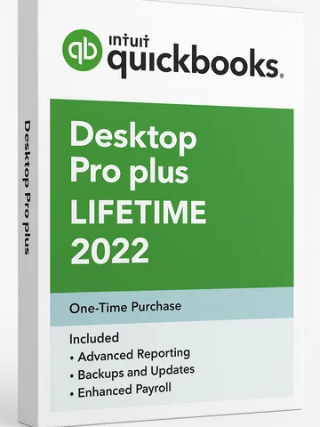 Intuit Quickbooks Desktop Pro Plus 2022 Lifetime key US Edition 3 User