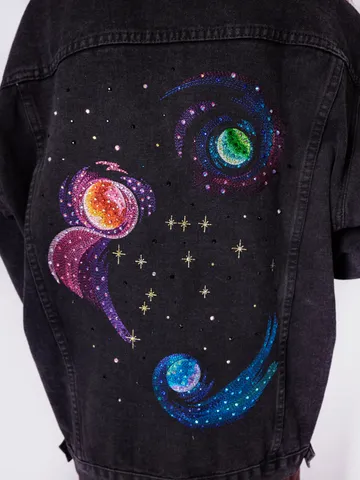 Set of machine embroidery designs “Space” $10.39