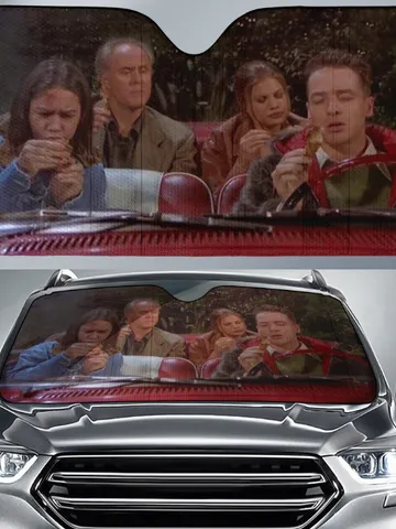 3Rd Rock From The Sun Car Sun Shade $48.00
