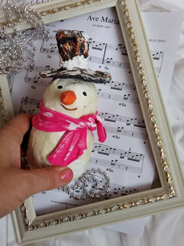 Christmas snowman figurine Decorations for New Year and Christmas Free shipping $56.00
