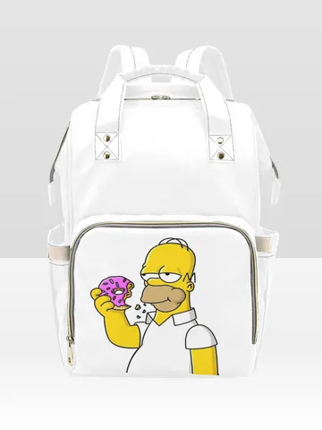 Homer Donut Diaper Bag Backpack $59.97