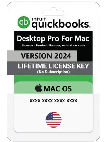 QuickBooks Desktop Pro 2024 Mac Lifetime License