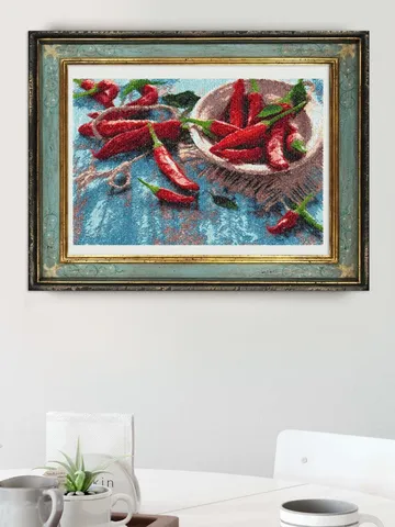 PhotoStitch Chile Pepper machine embroidery designs digital embroidery pattern PhotoStitch Machine embroidery motif Food embroidery pattern $9.24