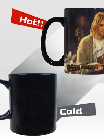 Kurt Cobain Color Changing Mug $21.97