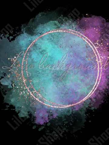 Watercolor logo png, Purple blue Logo Background Png Turquoise & gold logo design Purple gold confetti logo Watercolor purple logo png $2.85