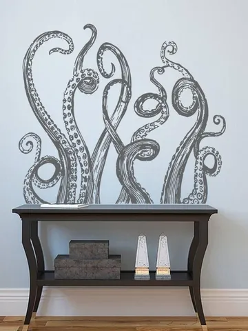 Octopus tentacles Wall Decal Sticker ik1225 $23.99