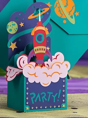 Rocket Box Card $0.00