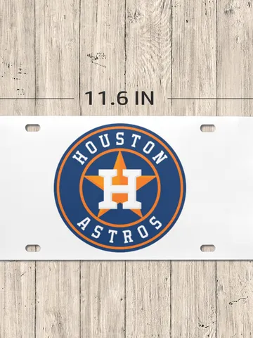 Houston Astros License Plate $24.97