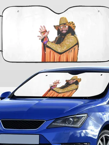 Macho Man Car SunShade $48.00