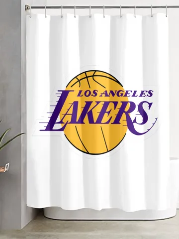 Los Angeles Lakers Shower Curtain $48.00