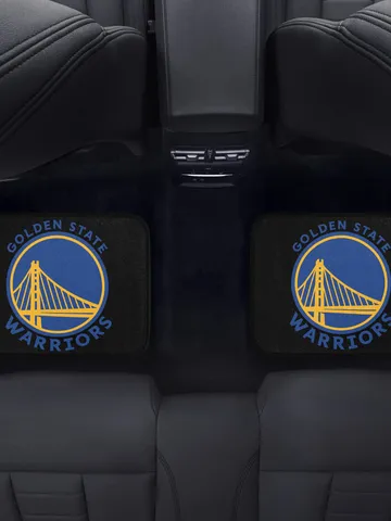 Golden State Warriors Back Car Floor Mats Set of 2 $54.00
